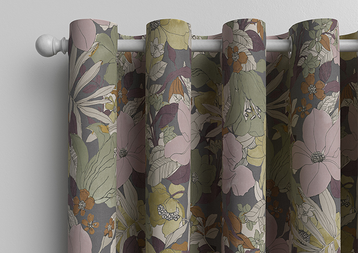 Maisie, Aubergine - Made to Measure Curtains - Image 12